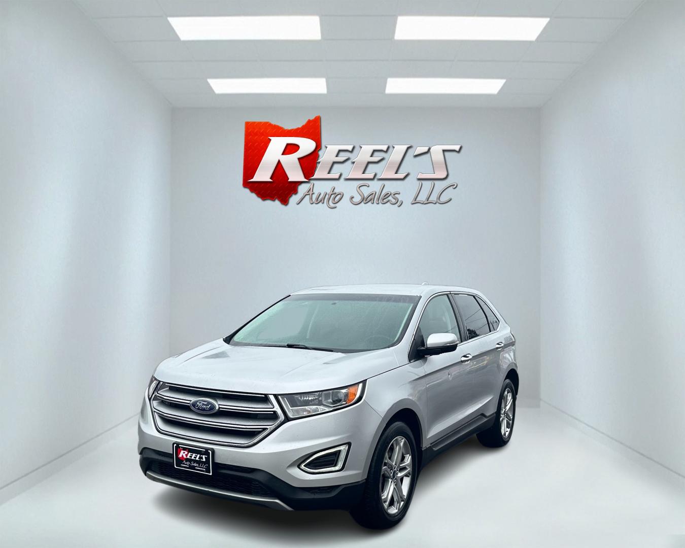 2017 Silver /Black Ford Edge Titanium (2FMPK4K92HB) with an 2.0L I4 DOHC 16V Turbo engine, 6-Speed Automatic transmission, located at 547 E. Main St., Orwell, OH, 44076, (440) 437-5893, 41.535435, -80.847855 - This 2017 Ford Edge Titanium AWD is a well-equipped midsize SUV. It comes with a powerful yet efficient 2.0L EcoBoost engine paired with a smooth 6-speed automatic transmission. Notable features include LED daytime running lights, dusk-sensing headlights, leather interior, auto-dimming rearview mirr - Photo#0